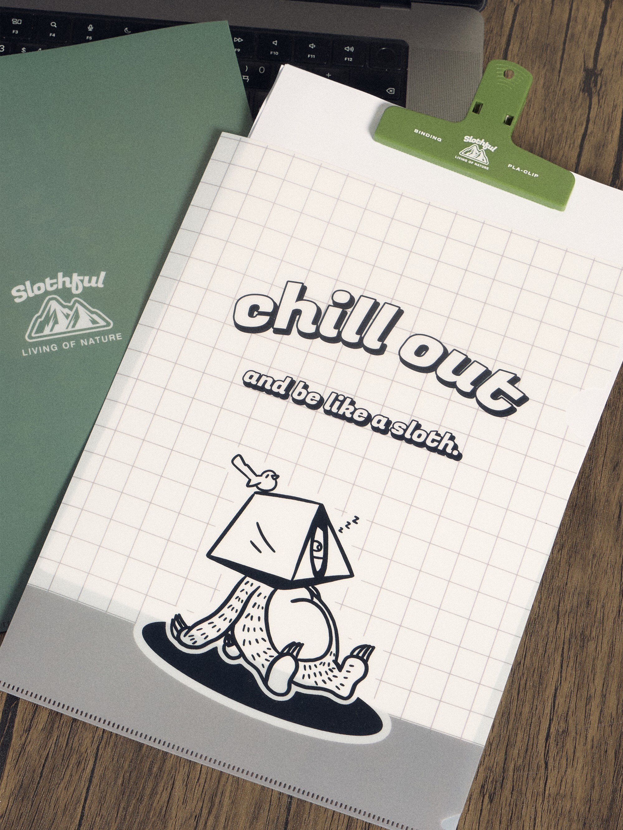 Slothful資料夾(四入一組)