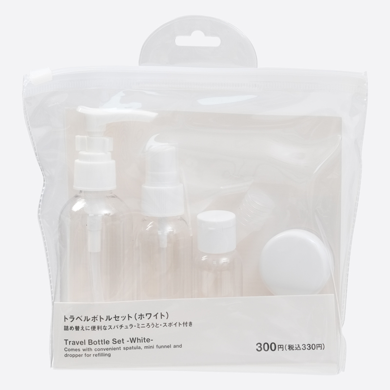 SP 旅行分裝瓶套組/白