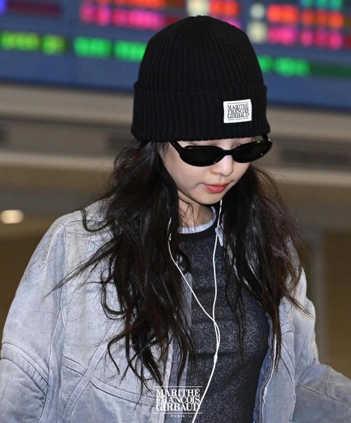 MARITHÉ FRANÇOIS GIRBAUD Classic Logo Beanie(Black)