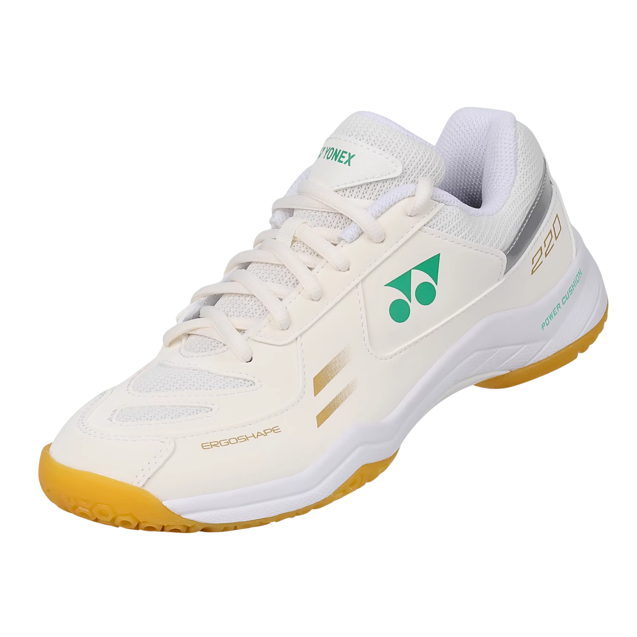 YONEX POWER CUSHION 220 SHB220CR 羽毛球鞋 白綠色