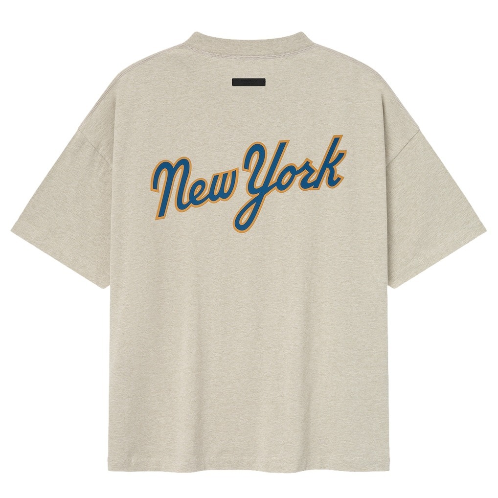 MLB短袖 New York Mets 紐約大都會 聯名短袖 Fear of God x MLB 90's Fit Tee 90年代 高磅數 棉質 短袖 全新