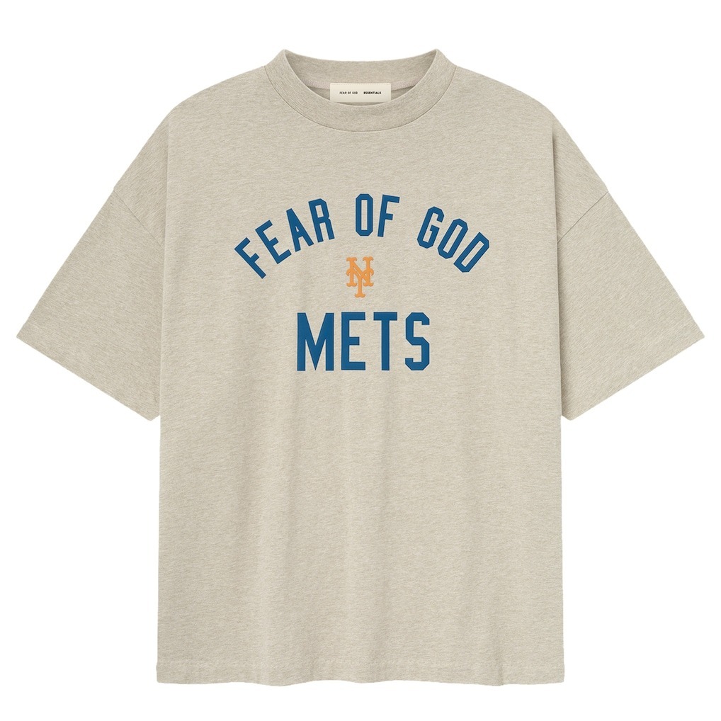 MLB短袖 New York Mets 紐約大都會 聯名短袖 Fear of God x MLB 90's Fit Tee 90年代 高磅數 棉質 短袖 全新