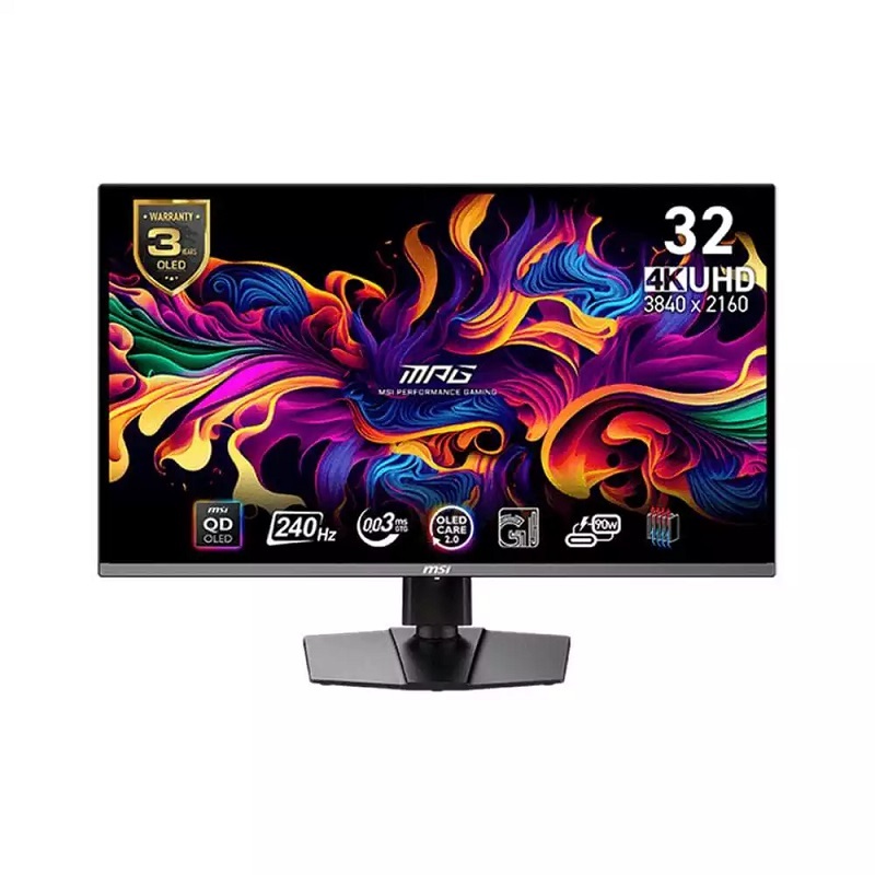 米特3C數位–GIGABYTE 技嘉 MO32U2 QD-OLED 32吋平面電競螢幕