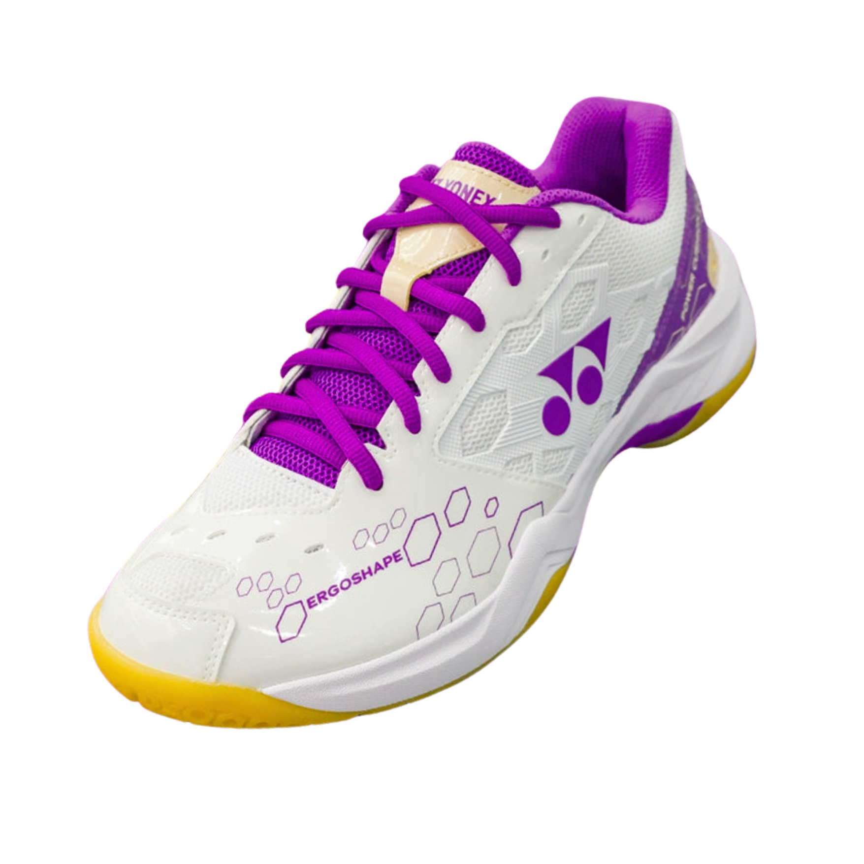 YONEX POWER CUSHION 101 SHB101CR 羽毛球鞋 白紫色