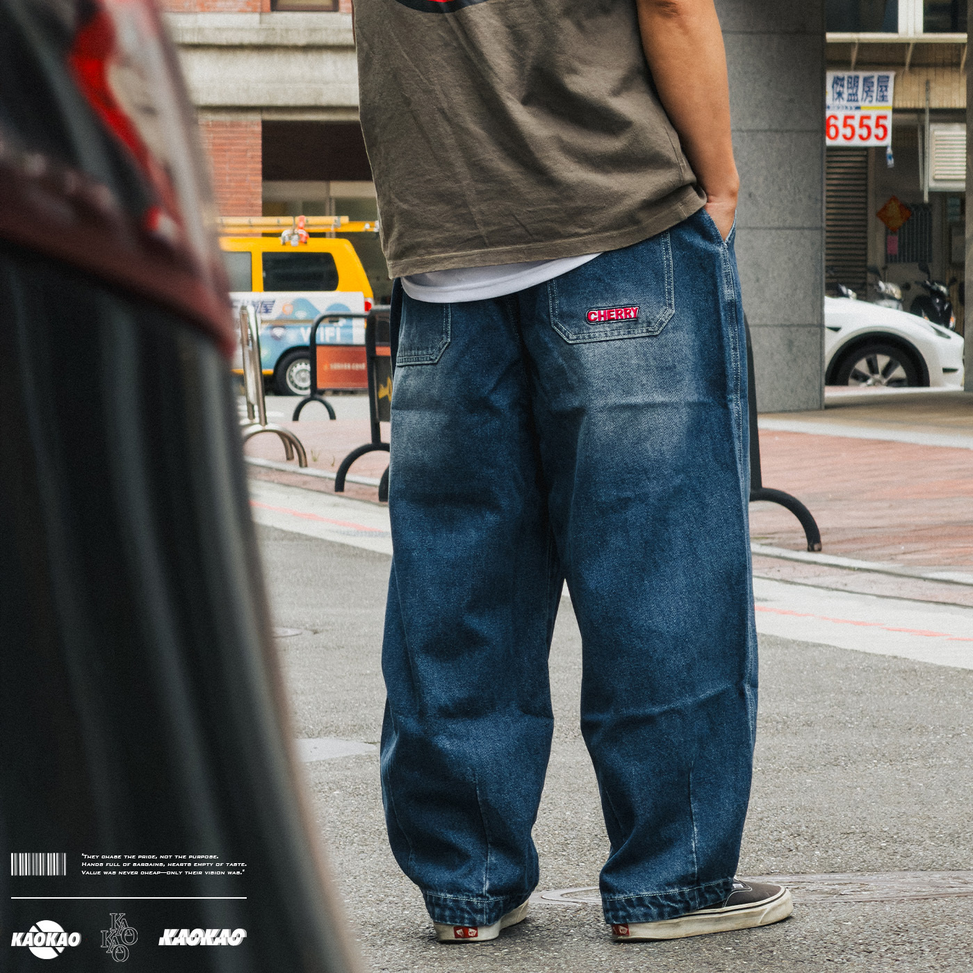 CHERRYBOY / 24S/S DENIM BAGGY PANTS【CB24004】