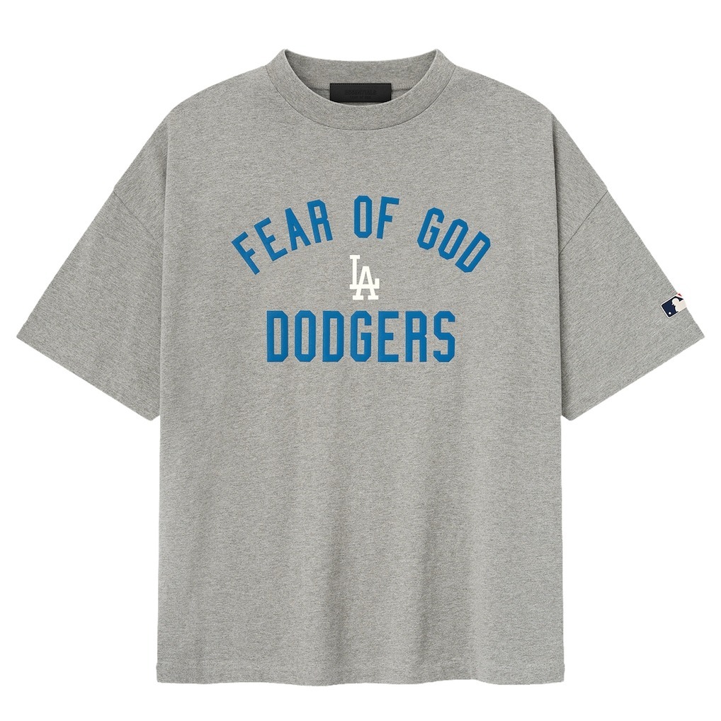 MLB短袖 Los Angeles Dodgers 洛杉磯道奇 聯名短袖 Fear of God x MLB 90's Fit Tee 90年代 高磅數 棉質 短袖 全新