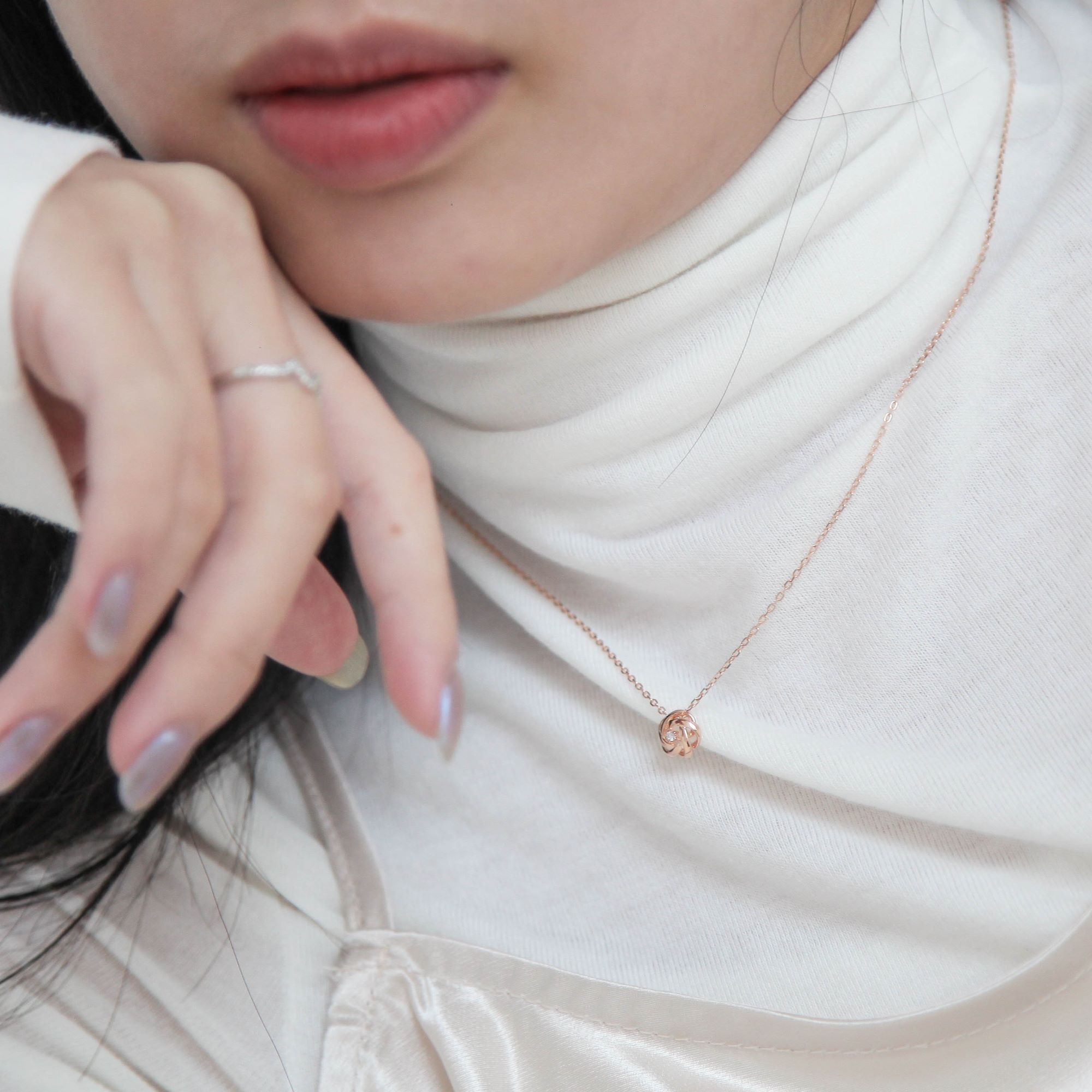 925純銀花朵項鍊,熱銷推薦款