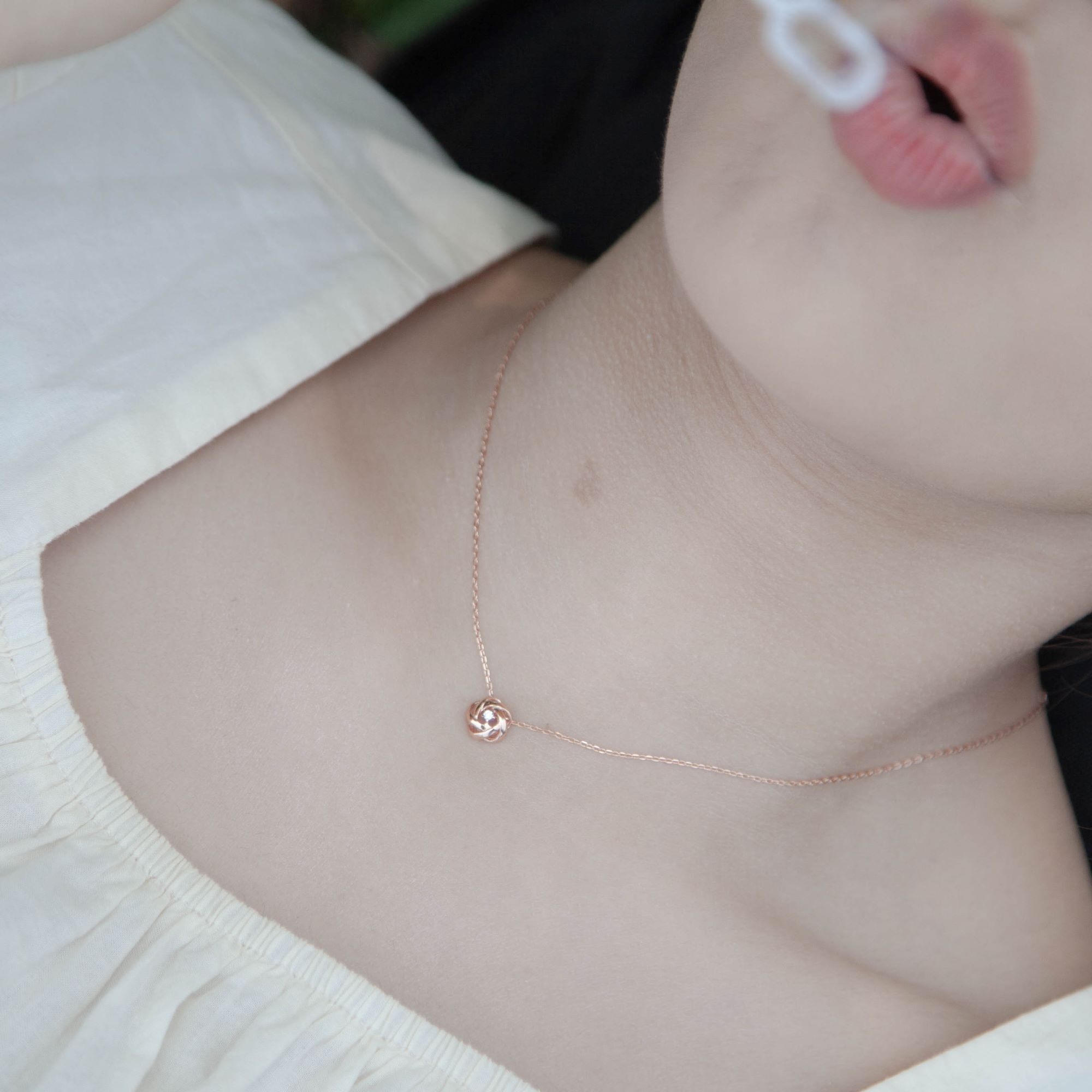 925純銀花朵項鍊,熱銷推薦款