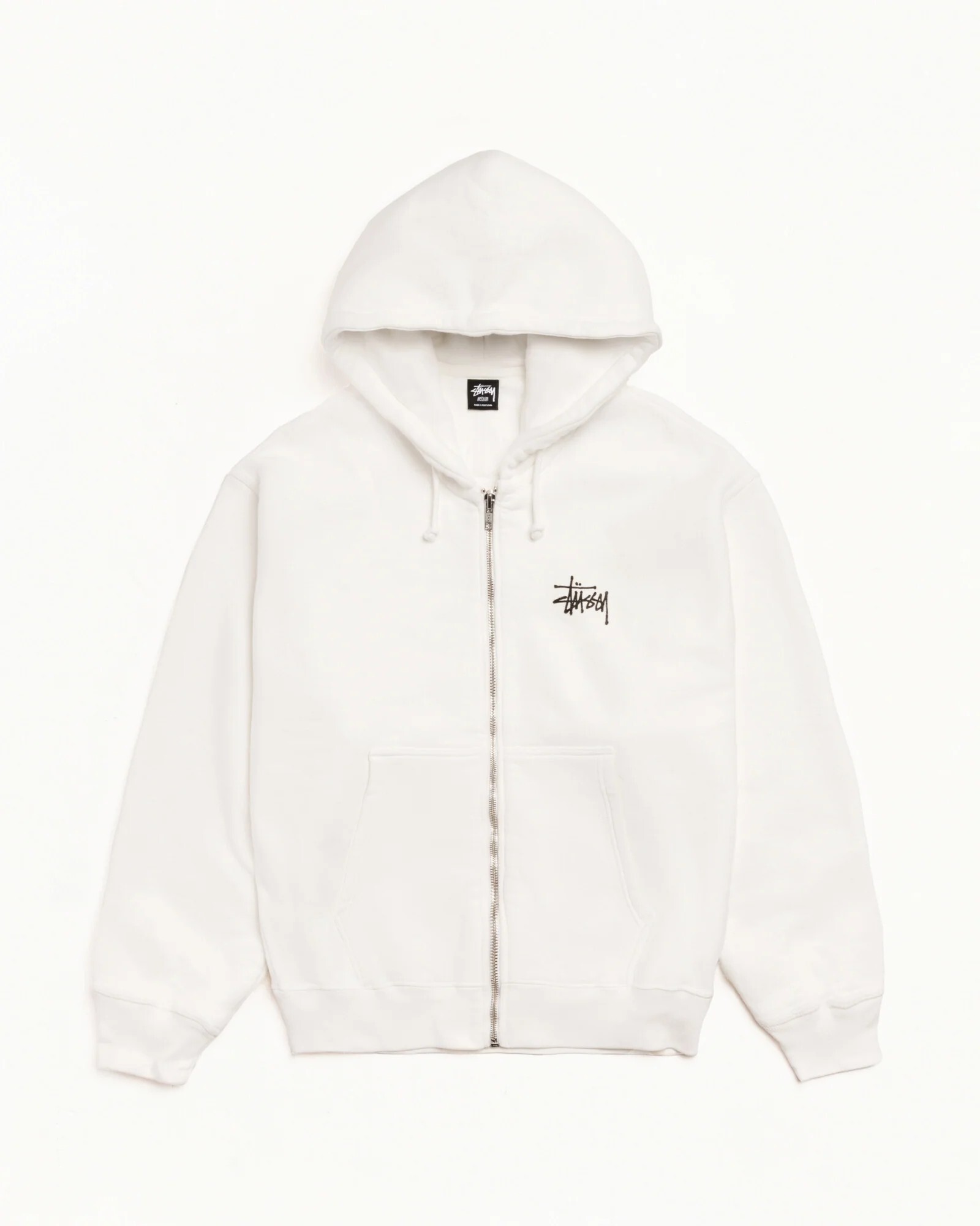 "代購" Stussy 25FW BASIC STÜSSY ZIP HOODIE PIGMENT DYED 連帽外套 基本款 水洗