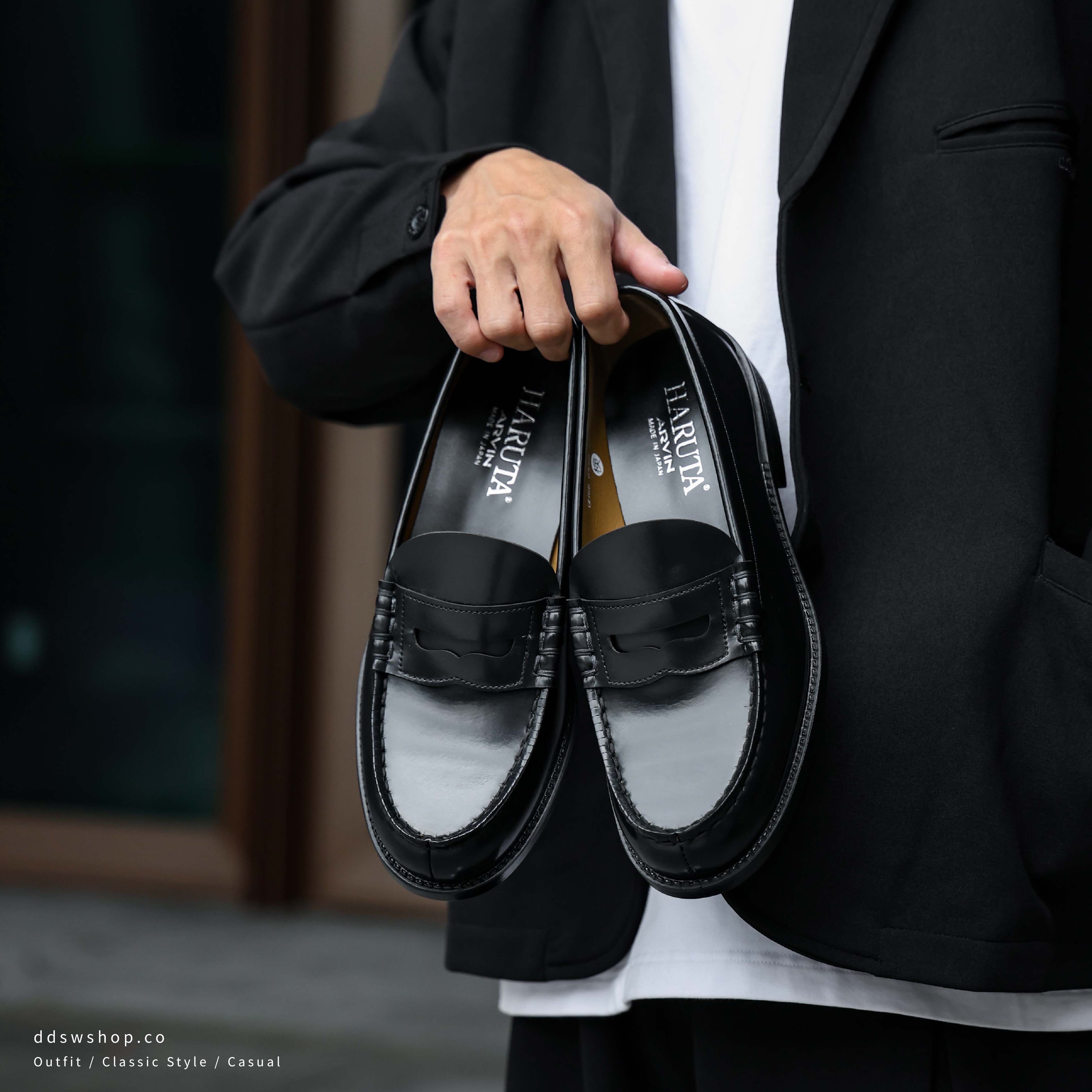 "代購" HARUTA 日本品牌 Loafer 樂福鞋 6550 黑色 咖啡色