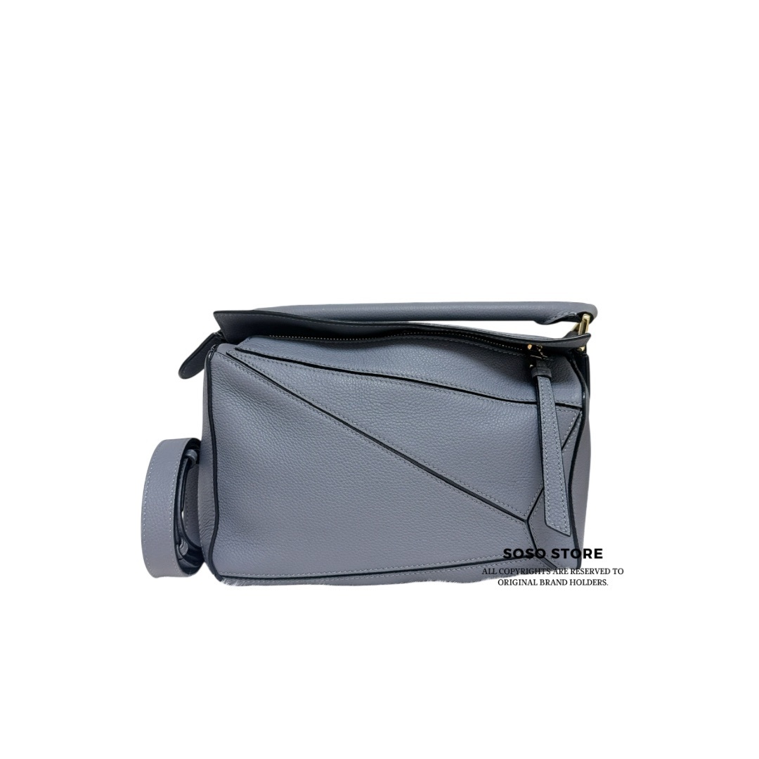 Loewe Puzzle Small Bag - Grey / Shw