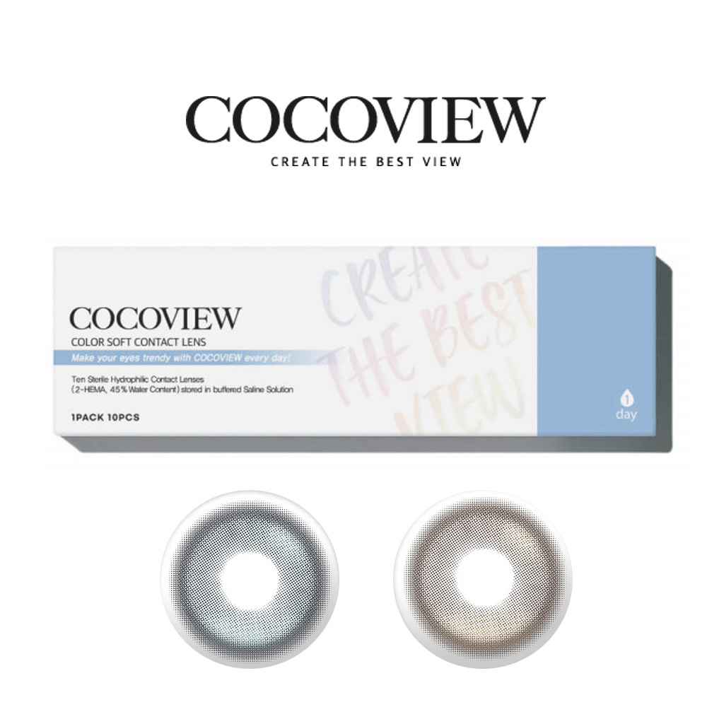 Cocoview Glow 1 Day 美瞳 彩色 日拋 隱形眼鏡 10片