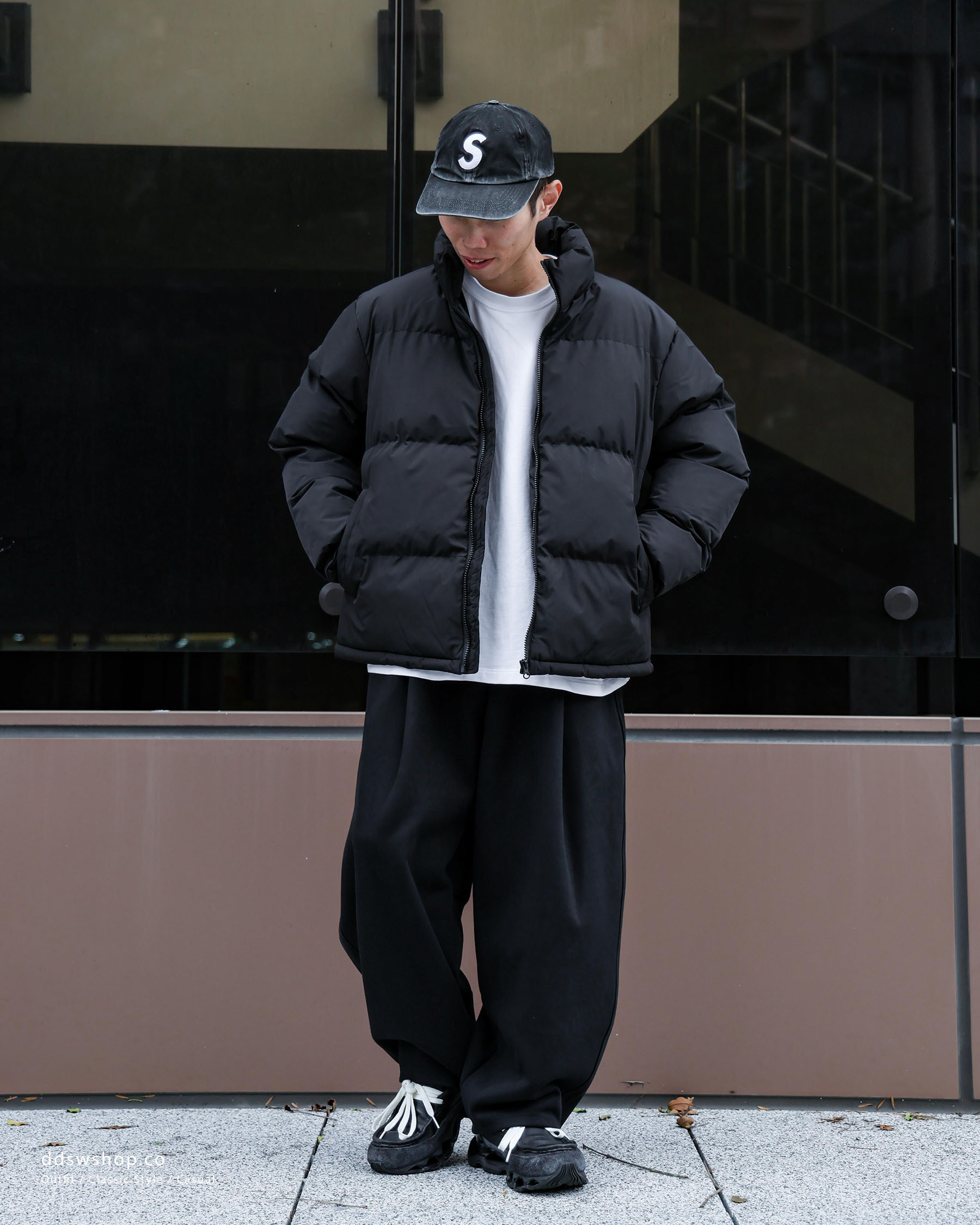 "現貨" MONO-MART 防潑水 防風 下擺抽繩 保暖 填充外套