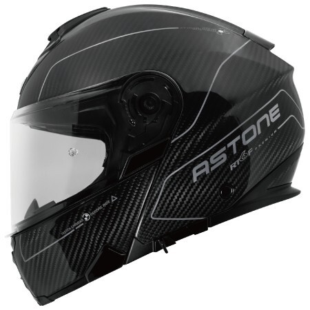 ASTONE RT6F 彩繪 ZA02 黑銀 碳纖維 上掀式 可樂帽