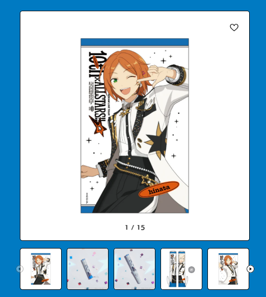 [代購][預訂] ES DREAM LIVE Tour 10th PENLIGHT替換頭（2wink／Knights／MaM／Special for Princess!）