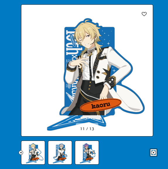 [代購][預訂] ES DREAM LIVE Tour 10th 立牌 （fine／Trickstar／UNDEAD）