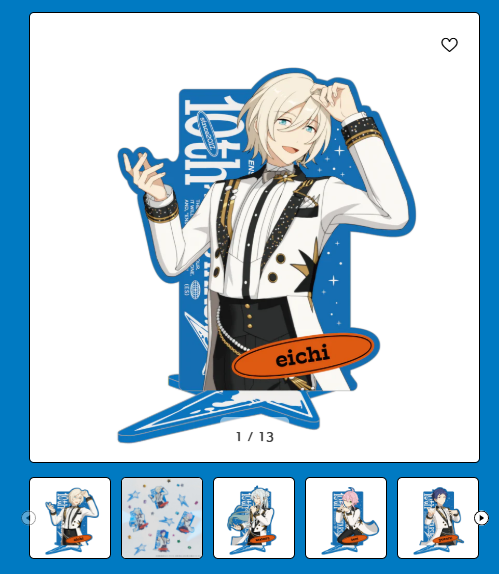 [代購][預訂] ES DREAM LIVE Tour 10th 立牌 （fine／Trickstar／UNDEAD）