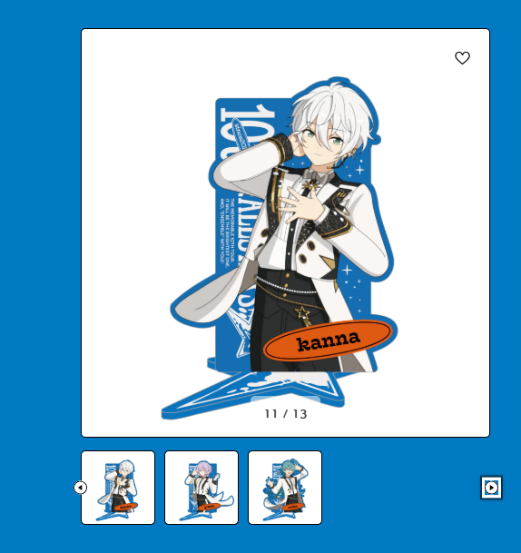 [代購][預訂] ES DREAM LIVE Tour 10th 立牌（2wink／Knights／MaM／Special for Princess!）