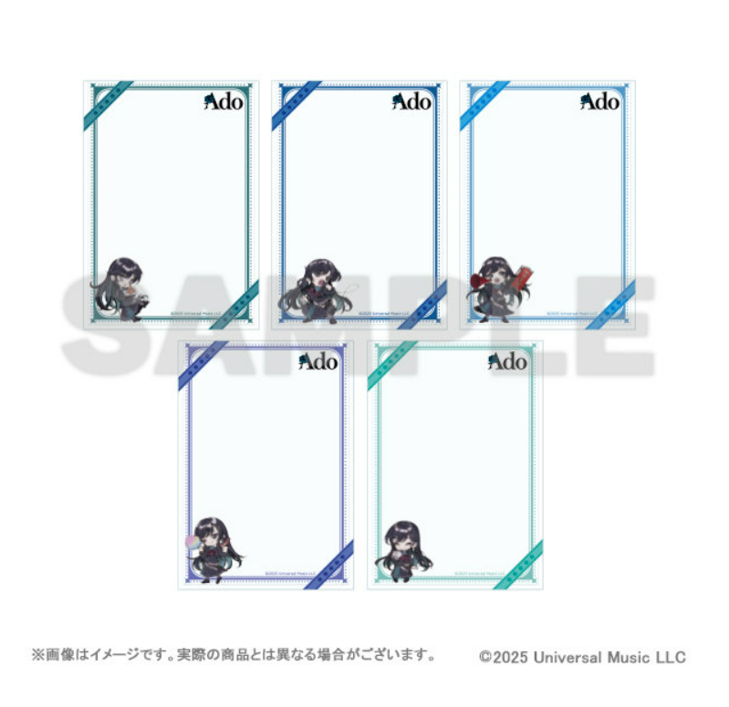 「ACG.GO」「預購」Ado 名信片CASE SET - Ado x Round1
