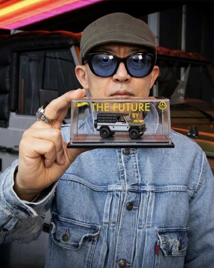 HOT WHEELS X MERCEDES-BENZ PROJECT G-CLASS PAST II FUTURE DESIGNED BY NIGO