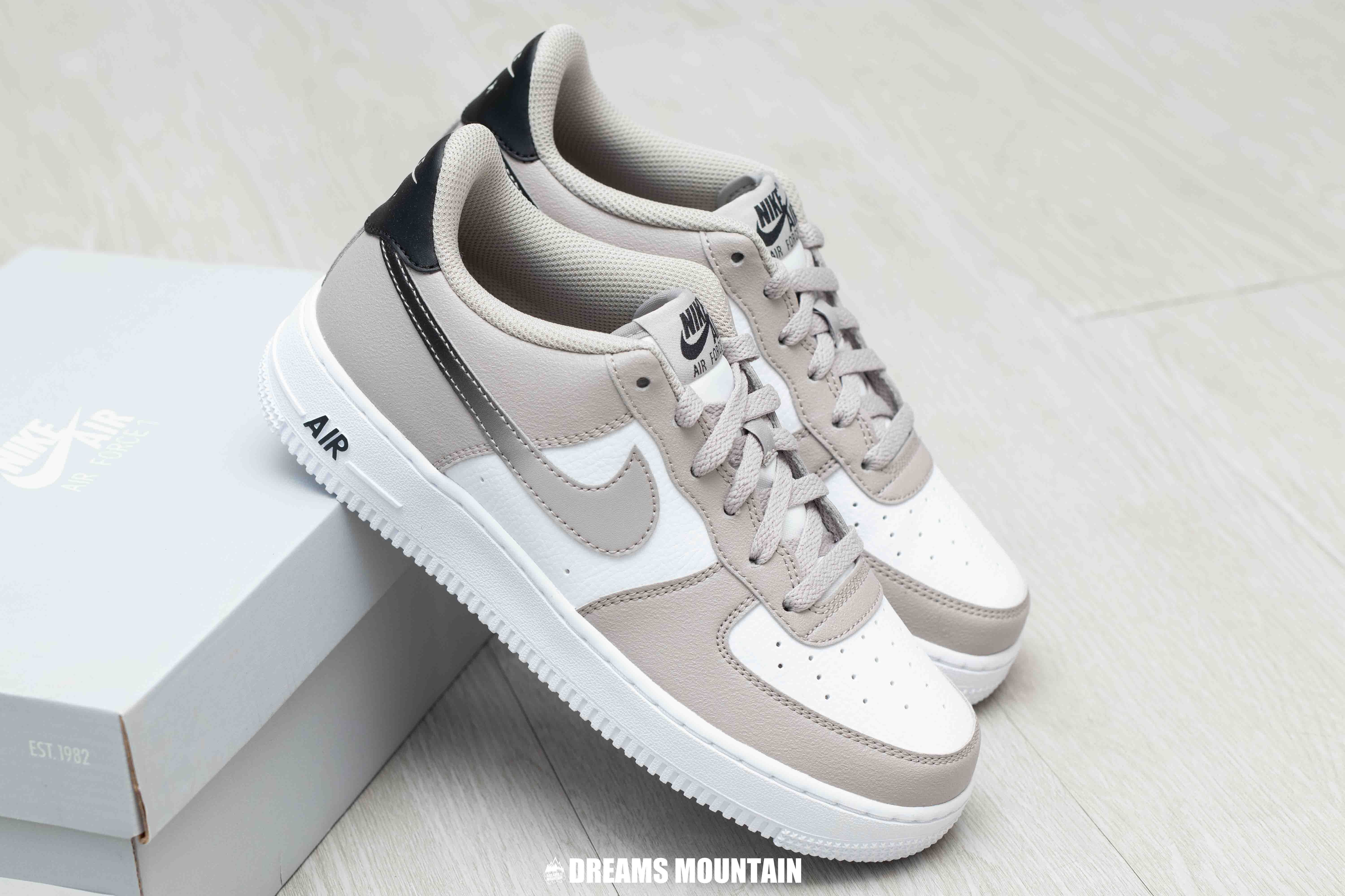 【預訂】NIKE AIR FORCE 1 泥啡灰漸變 -GS