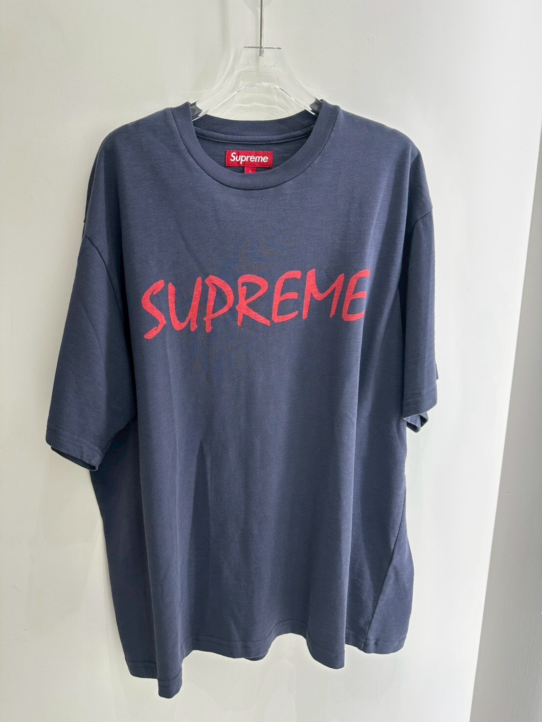 Supreme FTP S/S Top Logo 草寫紅標 短T