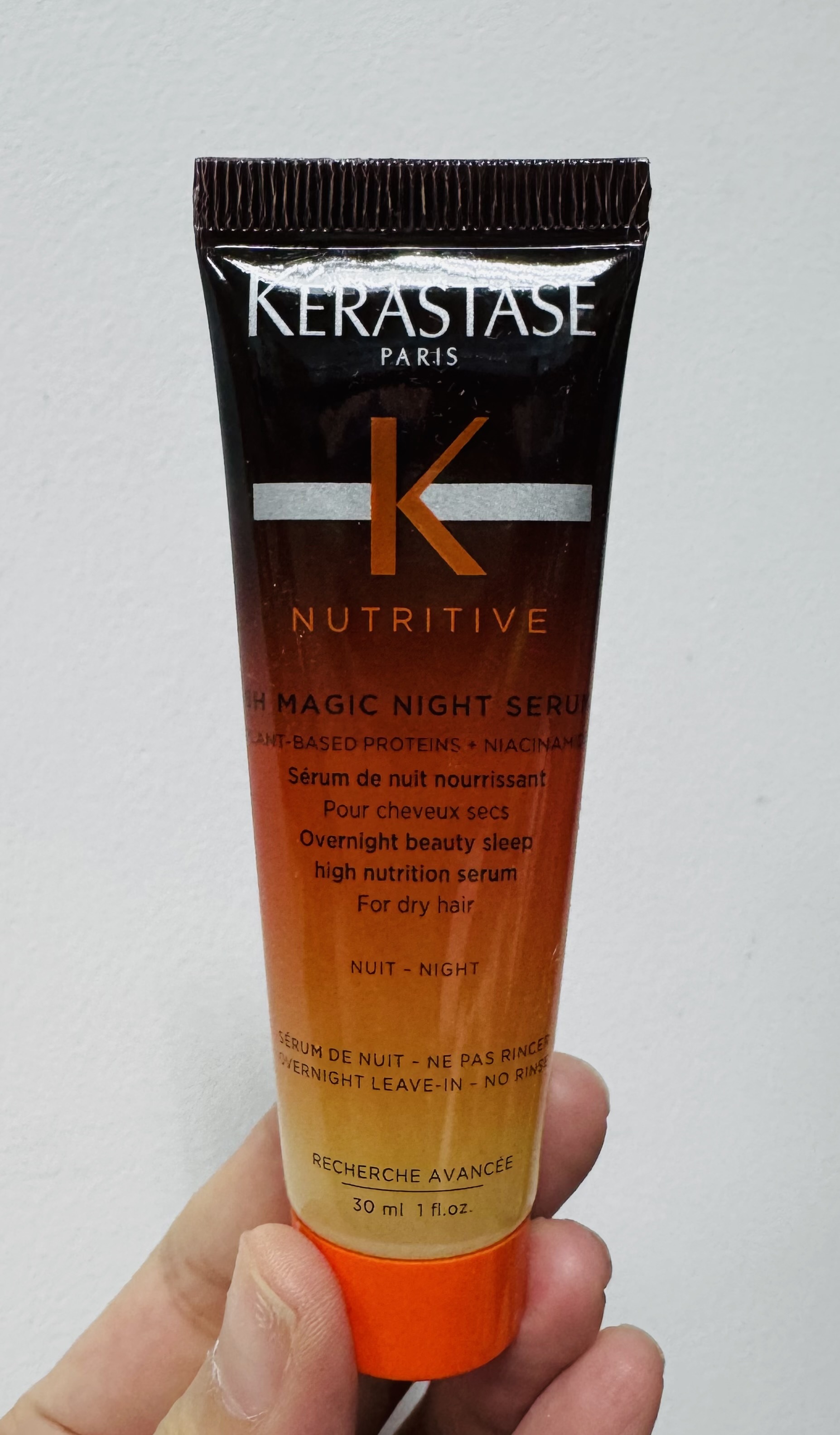 KERASTASE 夜間奇蹟修護精華30ML $78/1枝 2枝起$68