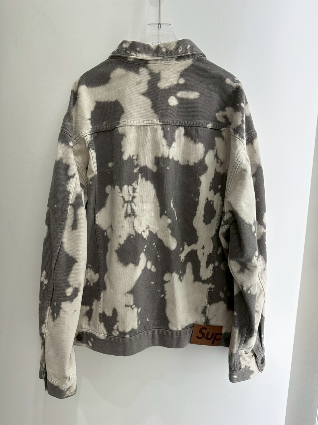 Supreme 25SS Denim Trucker Jacket Bleached