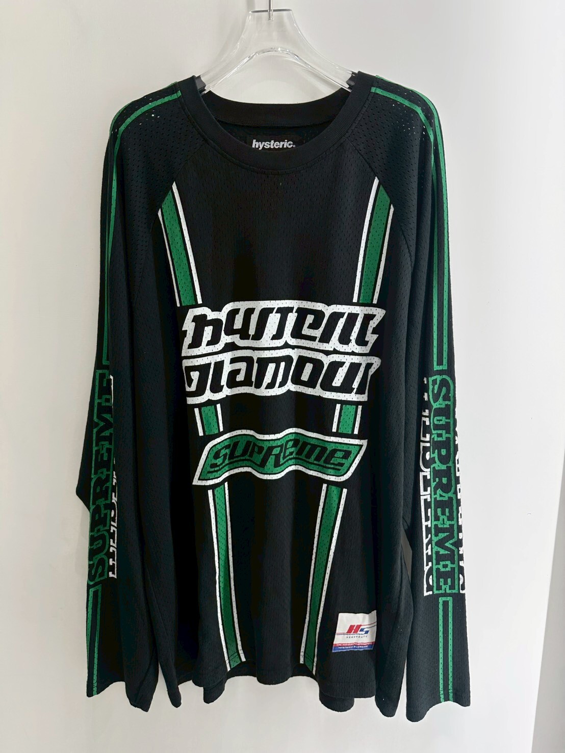 Supreme X Hysteric Glamour Logo 印花 長T