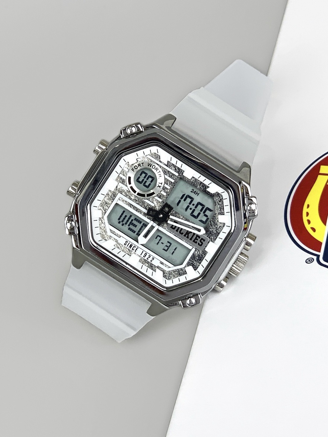 DICKIES 石英機芯 防水 夜光 腕表 質感 休閒 男女同款