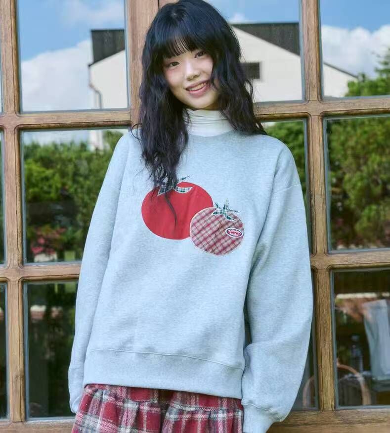 韓國代購 AMBLER 25年新款加絨衛衣TOP AMM1319