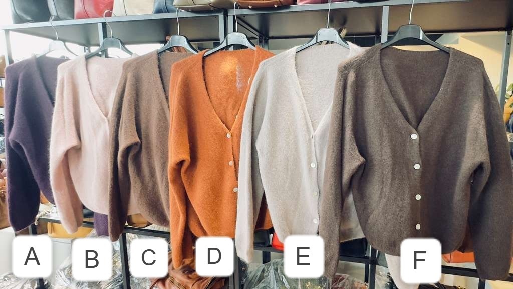 【直播】LL102743 意大利羊駝毛+羊毛冷衫 (薄身短款)