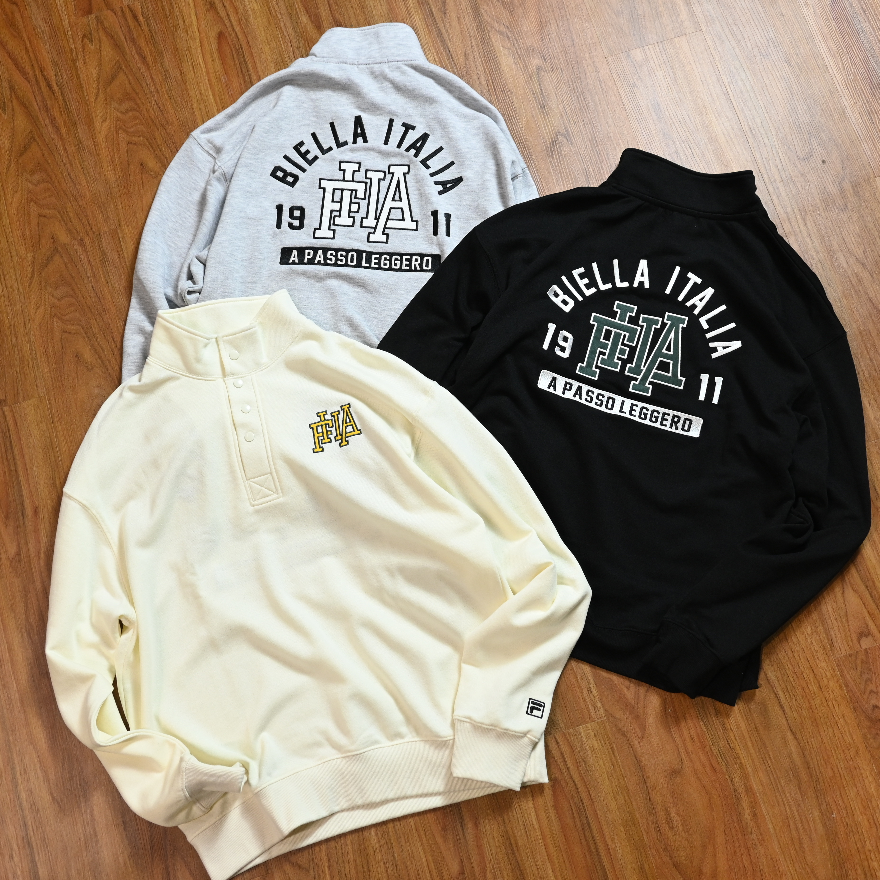 Fila JP Embroidery Logo Half-Snap Pullover