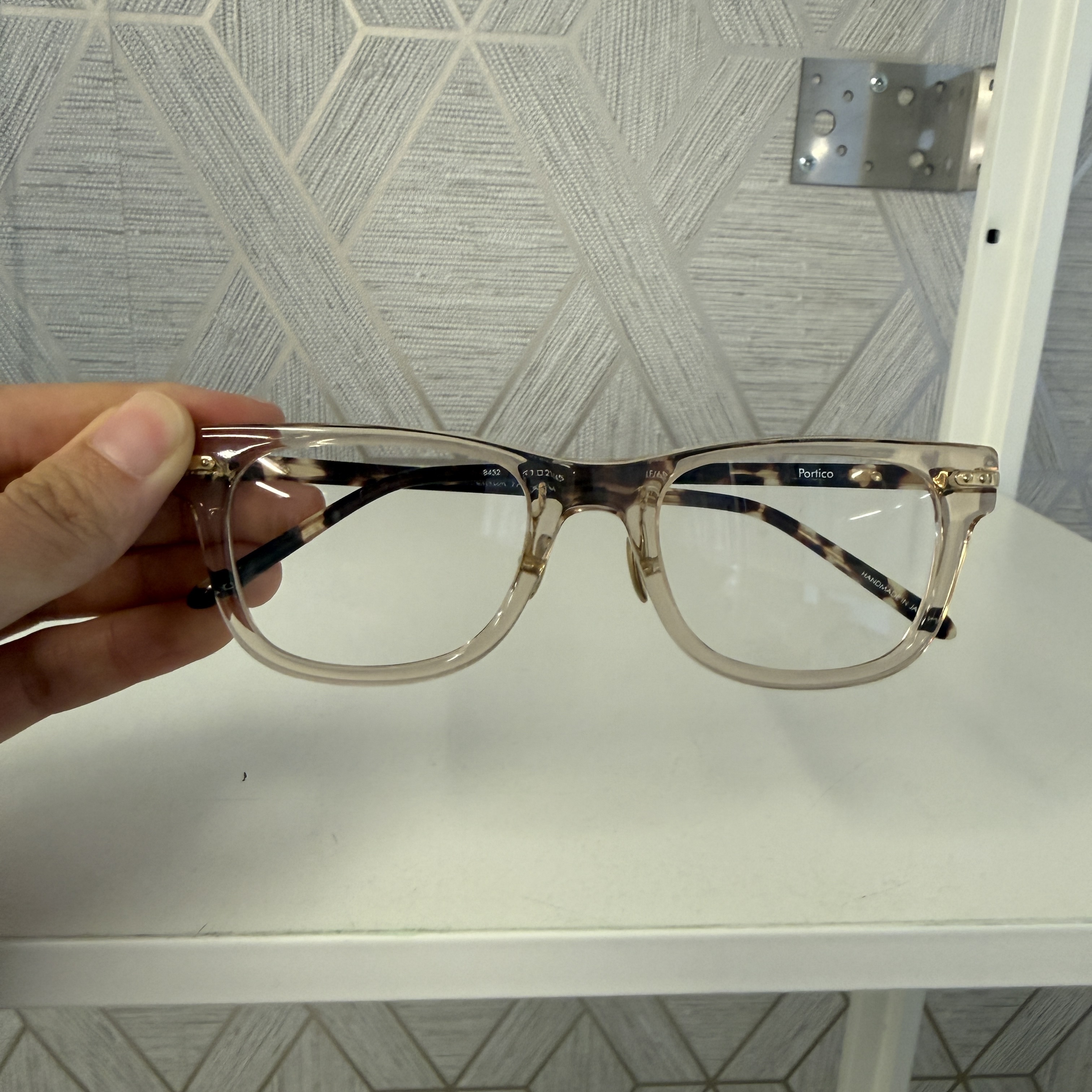 Linda farrow glasses portico tinted