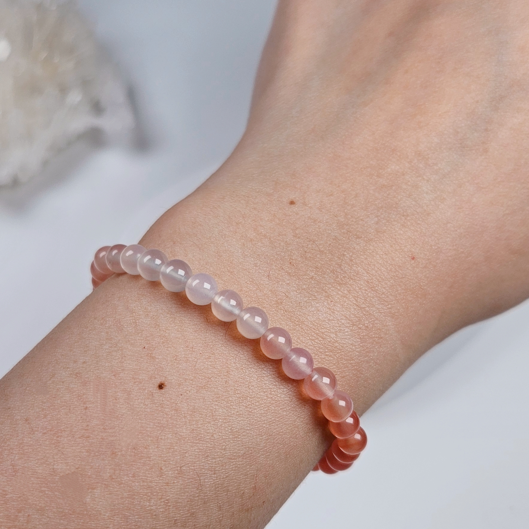 漸層鹽源瑪瑙 手鍊