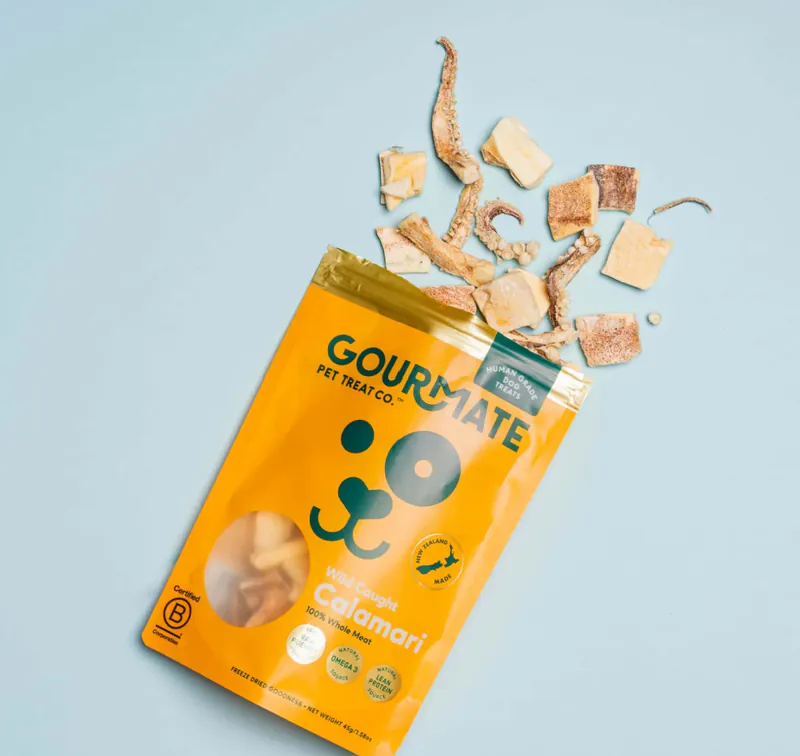 Gourmate｜深海魷魚凍乾 (犬貓可食) 45g