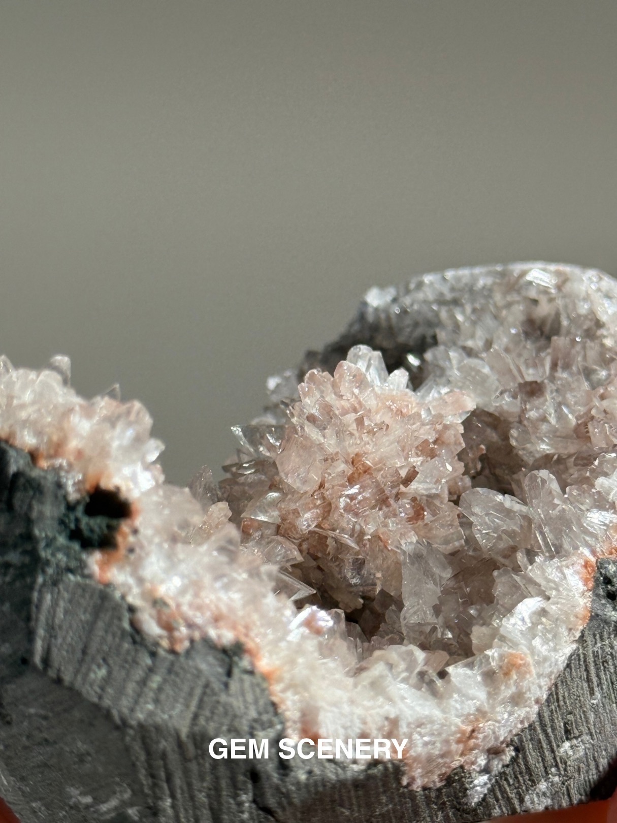 Silent Bloom - Heulandite with Chalcedony