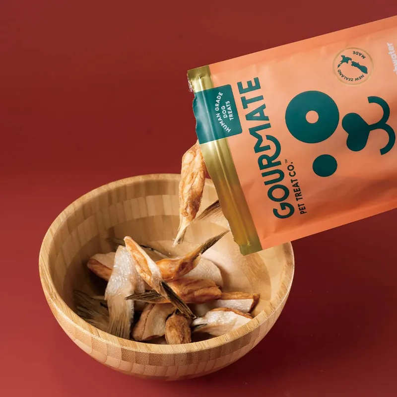 Gourmate｜帝王鮭魚鰭邊凍乾 (犬貓可食) 100g