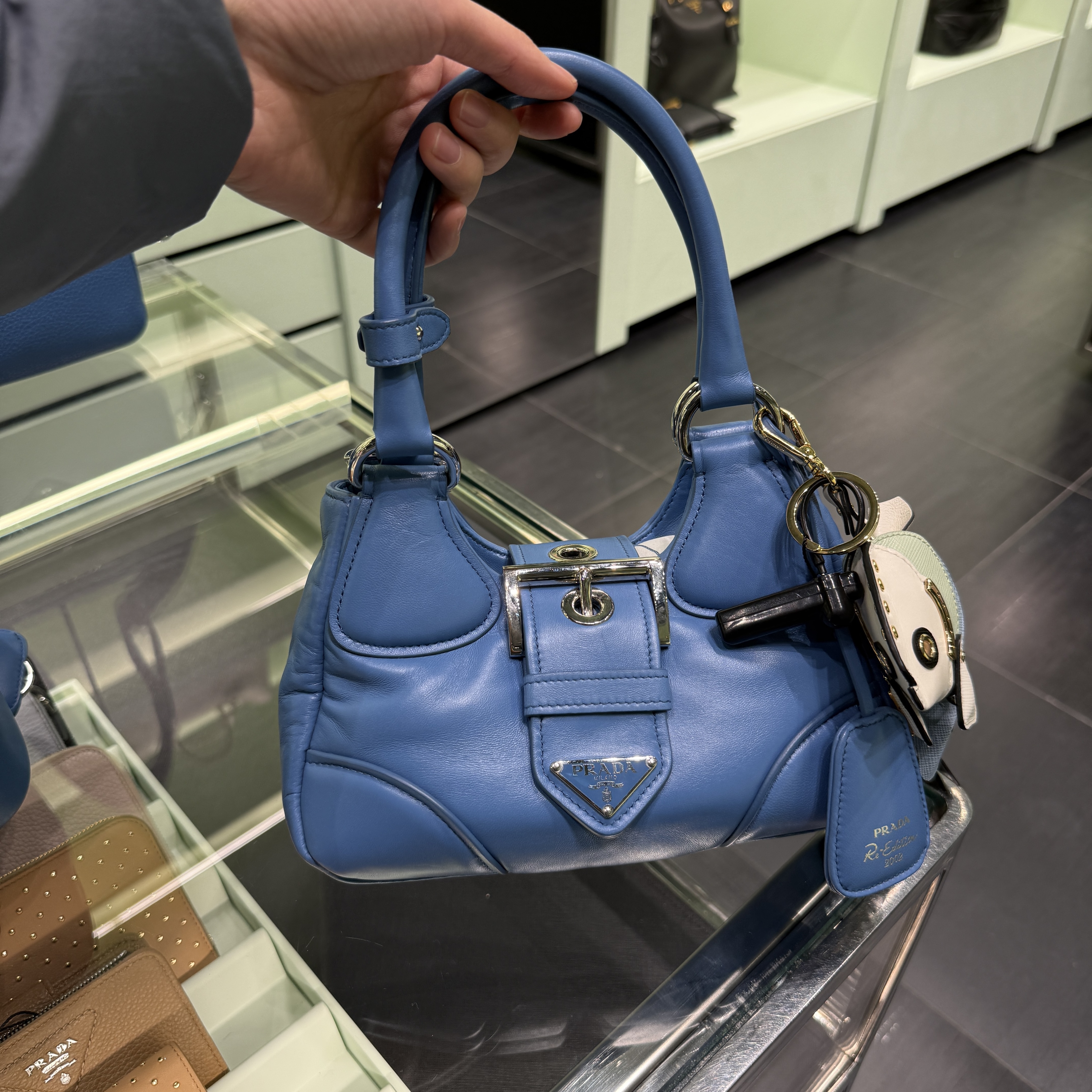 Prada bag MOON 2way Shoulder bag 1BA381