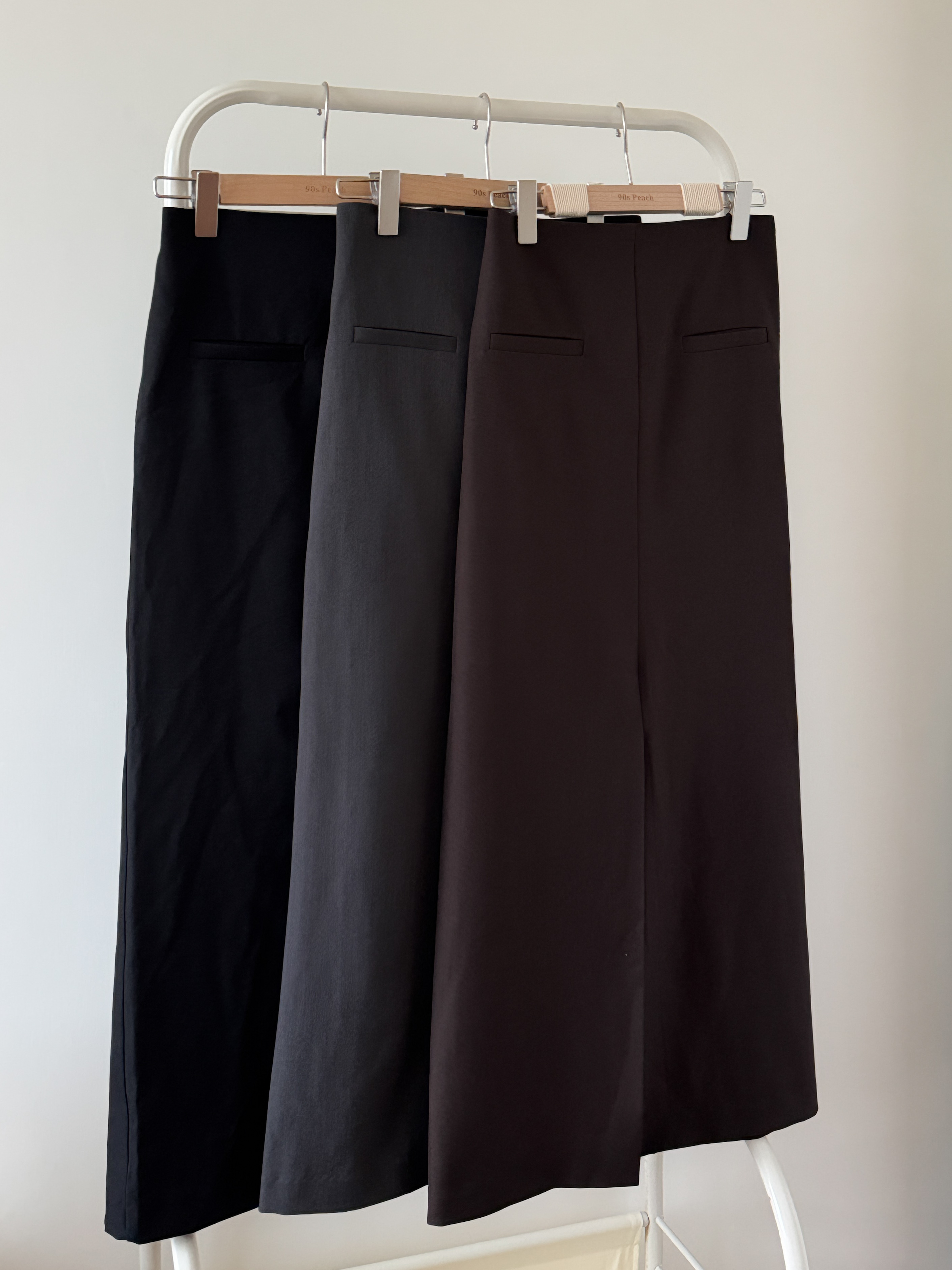 高妹必入//版型超瘦的西裝長裙