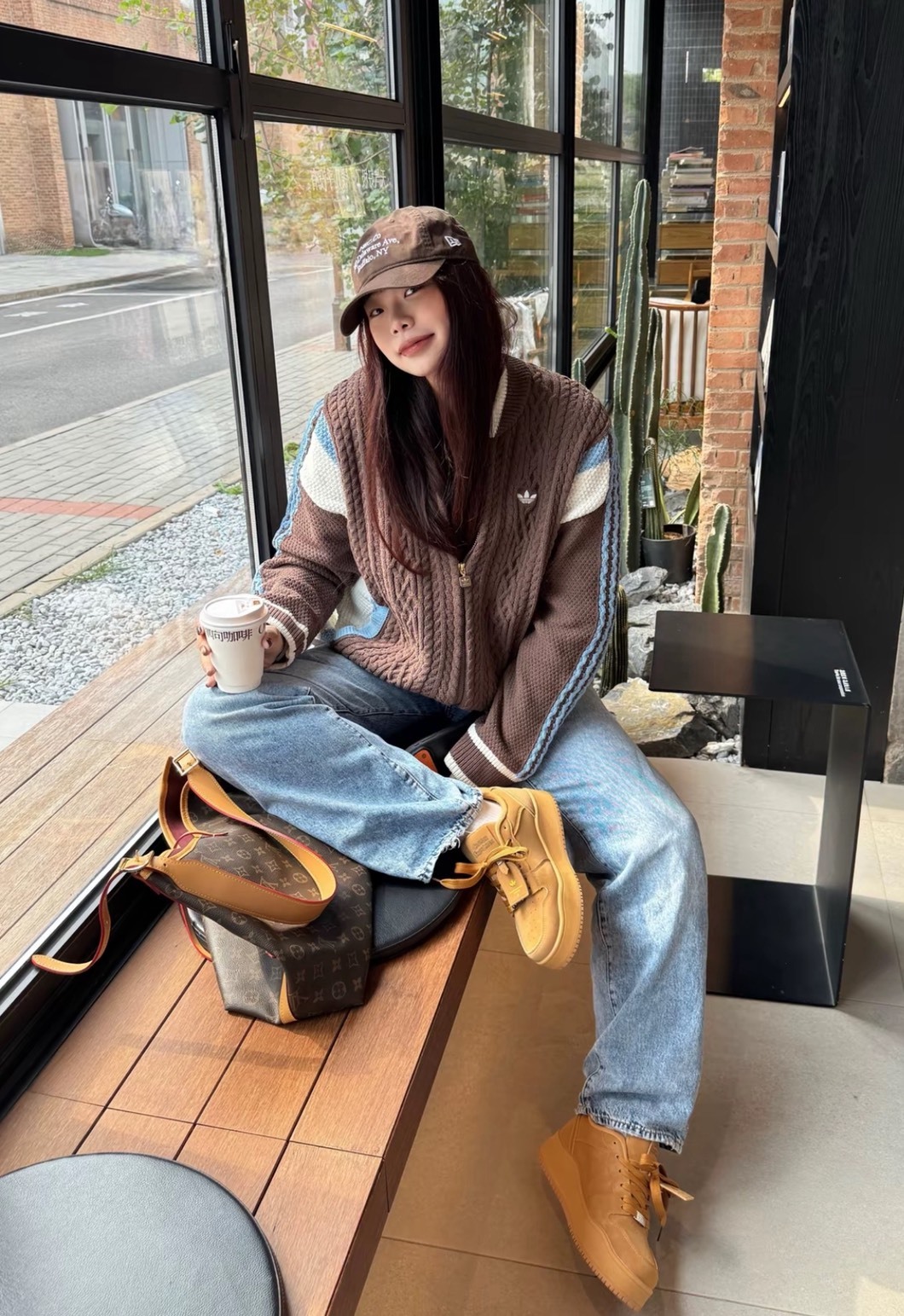 adidas Originals CARDIGAN RS U Retro 3-Stripes Knit Sweater – Unisex KS5963