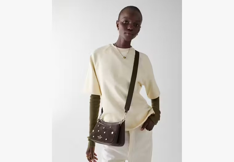 【預購】Kate Spade H102777 Duet Suede Studs Small Crossbody