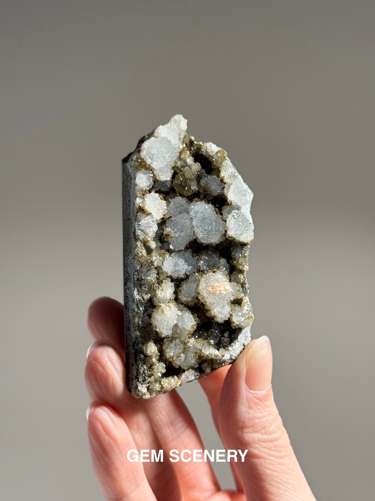 The Still Garden - Chalcedony Crystal Bloom