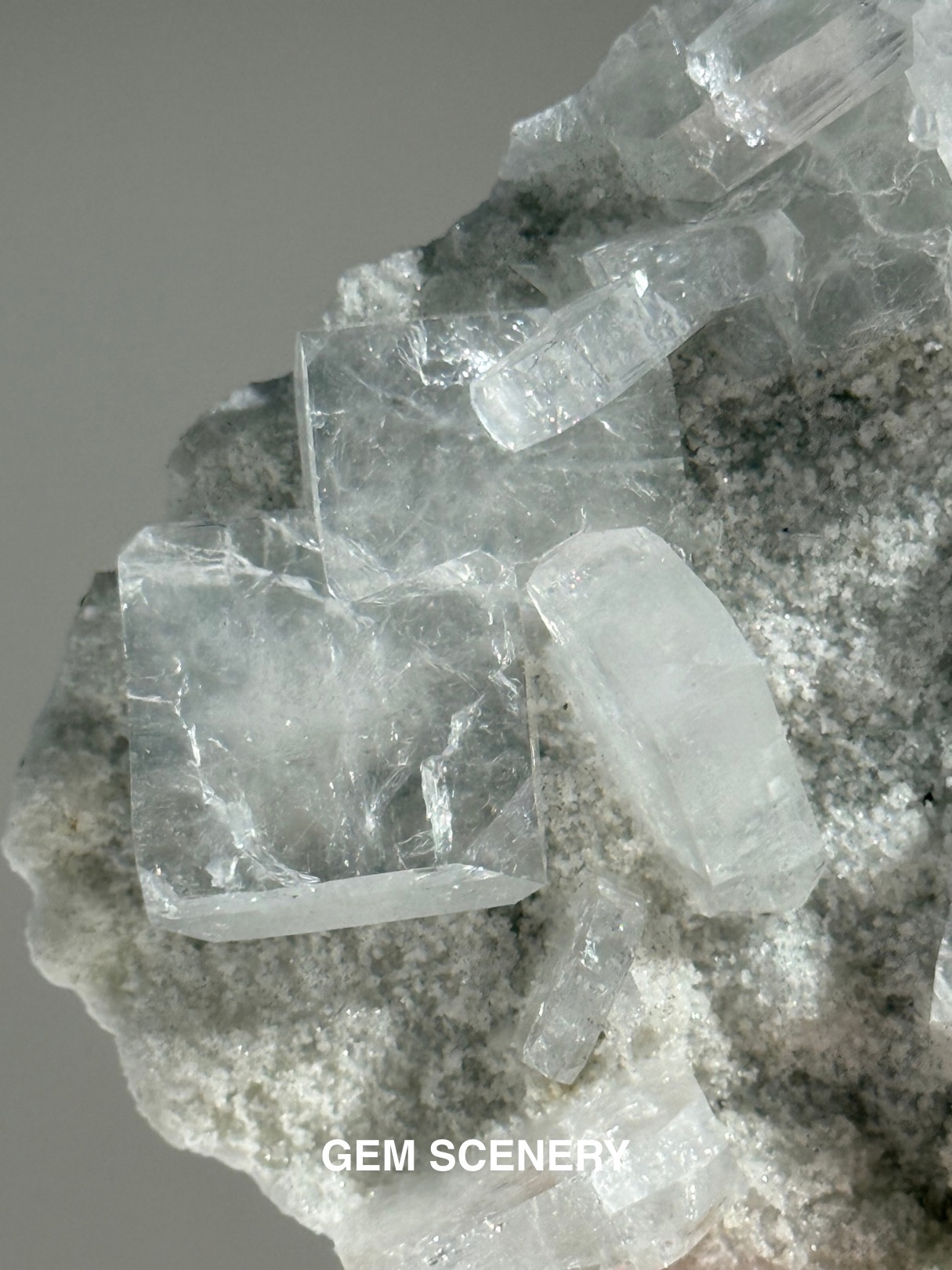 The Silence of Clarity - Chalcedony with Apophyllite