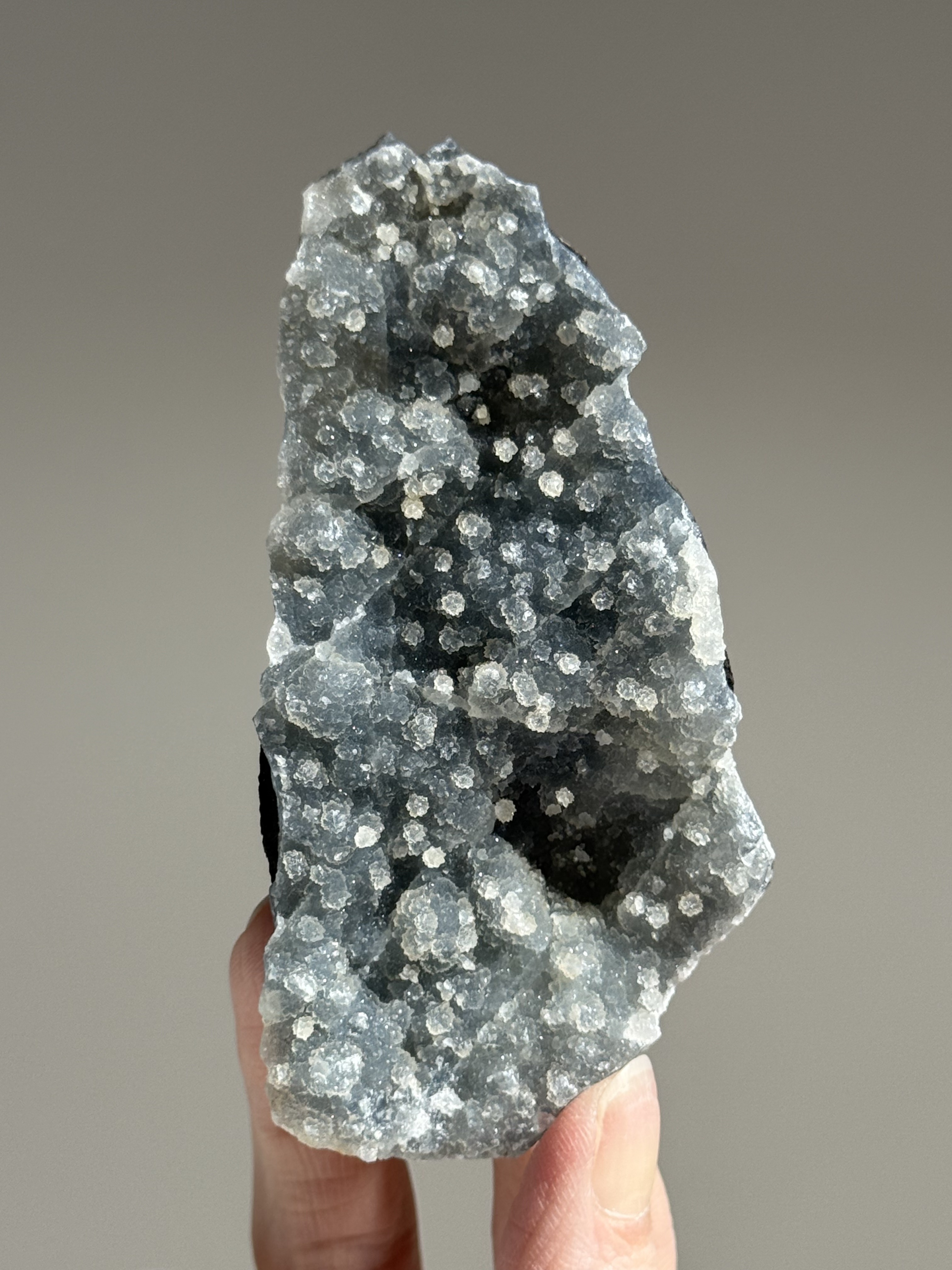 Realm of Subtle Light - Chalcedony Crystal Cluster