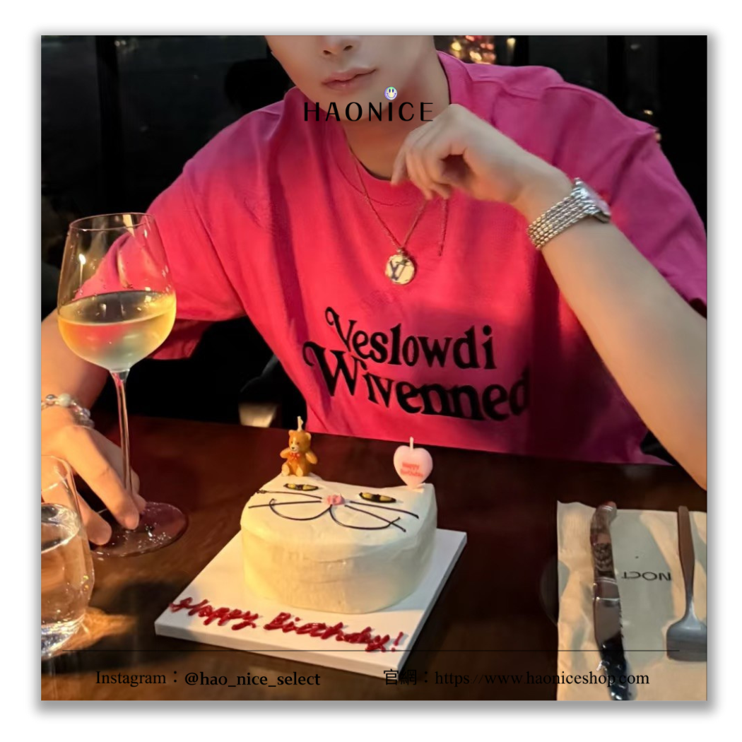 【HAO NICE】100%正品 VIVIENNE WESTWOOD 英國精品🇬🇧經典LOGO街頭風圓領短袖 短T