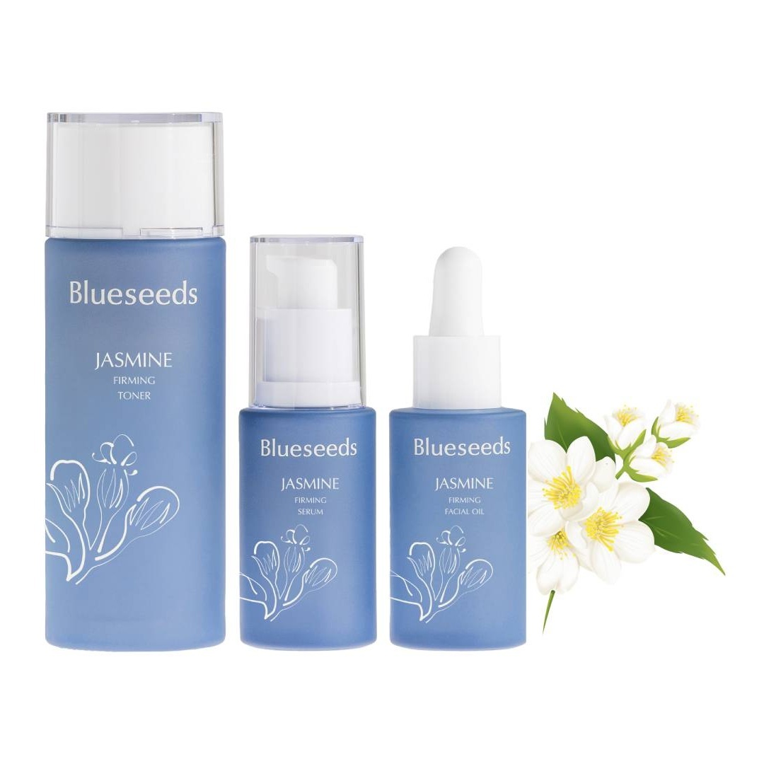 妍萃茉莉緊緻保養系列 3入套組 (活膚液100ml+精華液30ml+精油露30ml)