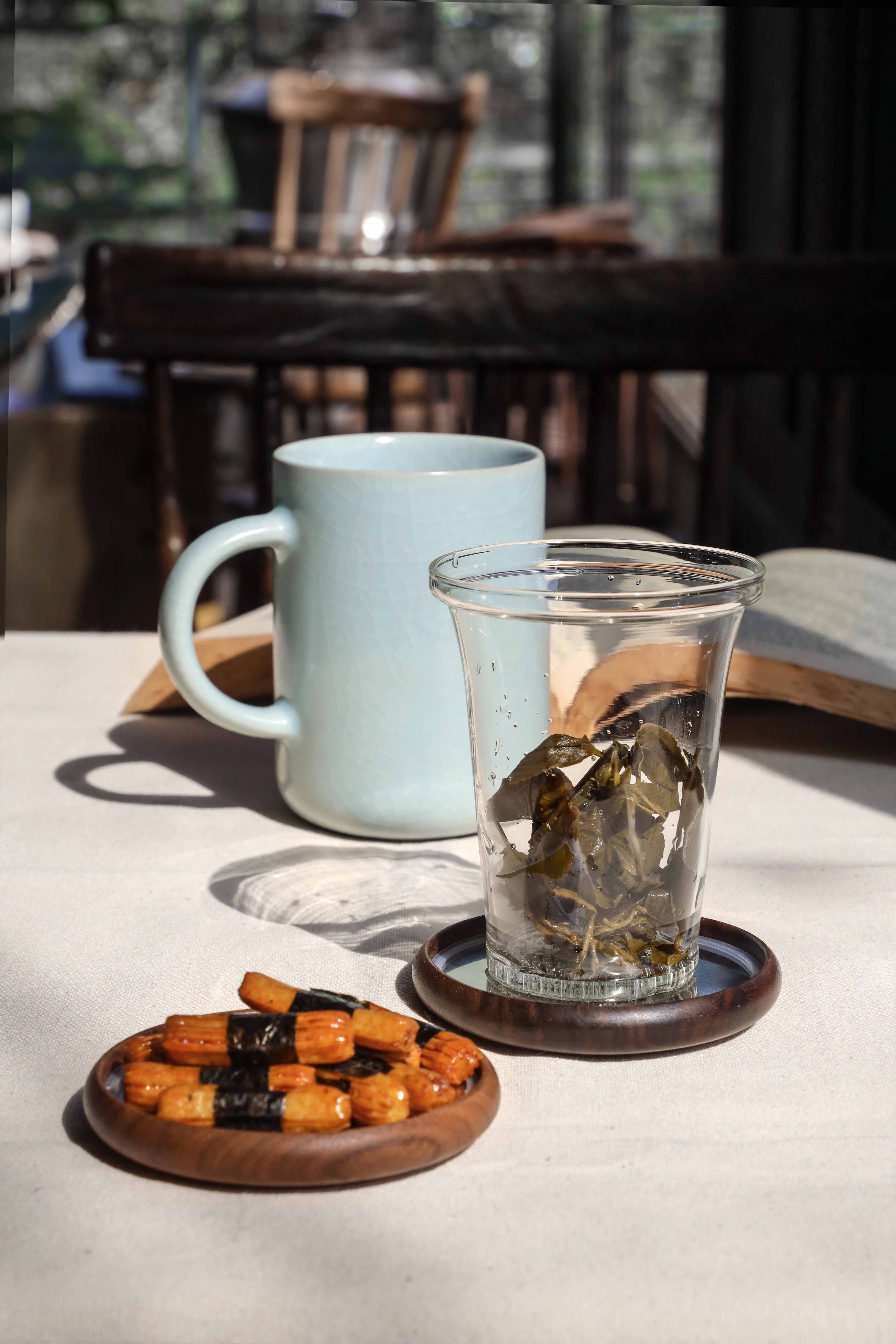 青瓷汝窯三件式馬克杯(400ml)