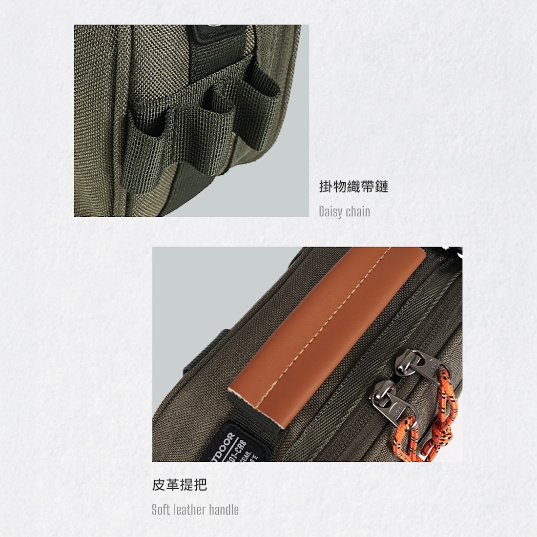 【KZM】 工業風餐具收納袋 K23T3B02 AC11