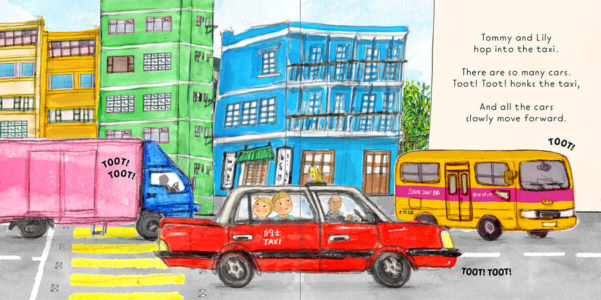 MILA BAKSHEEVA sounds of hong kong with Tommy and Lily